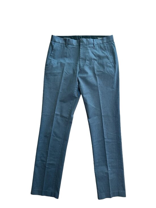Bonobos Other - Bonobos Monday Pants Mens 31x32 Navy Straight Leg Stretch Tailored Dress Slacks
